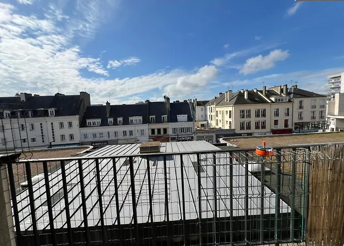 3p - Hyper Centre Vernon, A 5 Min De La Gare Apartment *